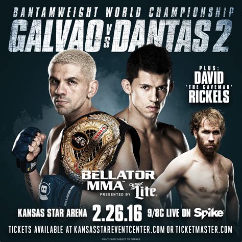 bellator mma fight tonight.